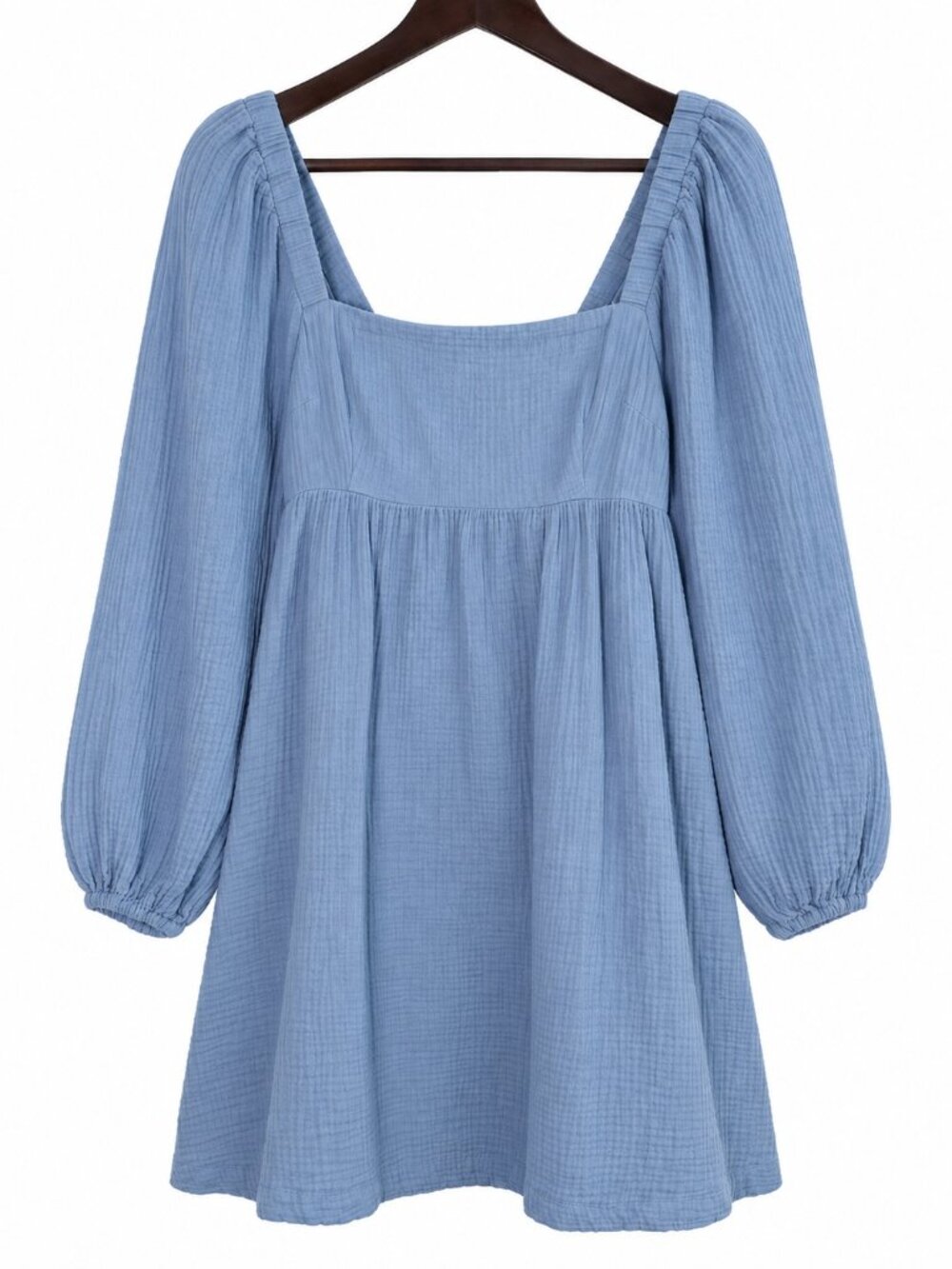 JCrew Squareneck Soft Gauze Dress